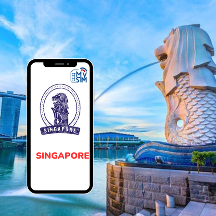 [eSIM] Singapore - Indonesia - Malaysia - Thái Lan | Gói theo ngày |  5-30 ngày
